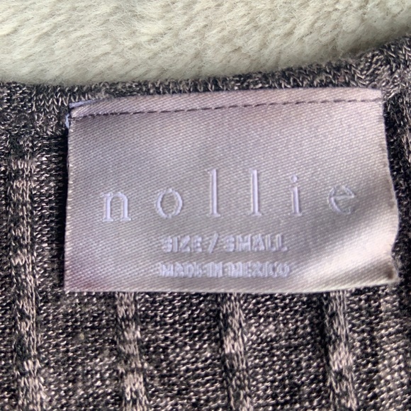 Nollie | Gray Crop Top - Picture 2 of 3